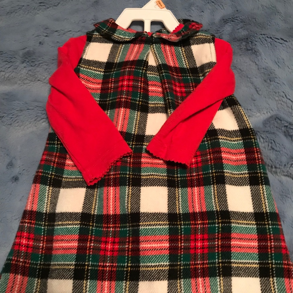 Carter’s plaid holiday dress